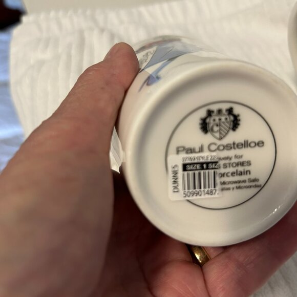 A set of Paul Costelloe Fine Pocelain Coffee Cups - Picture 4 of 5